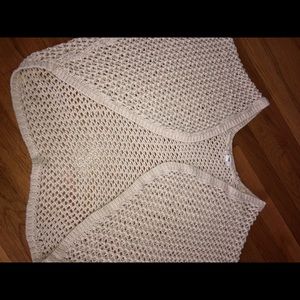 Airy summer loose cardigan / open cover up